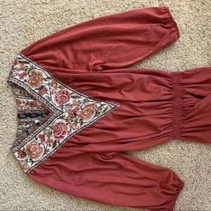 Vintage floral blouse